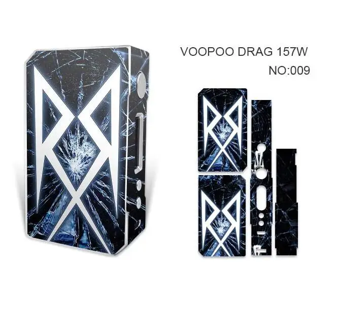 Аутентичные VapeSoon протектор кожи DRAG 157 стикер для Drag коробка мод на складе быстрая
