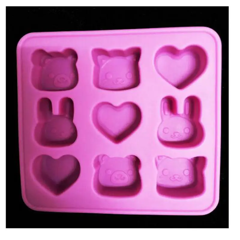 

DIY Animal Silicone Mold Fox Cat Cabochon Jewelry Charms Findings Accessories Pendant Epoxy Resin Bows Molds Phone Case Decor