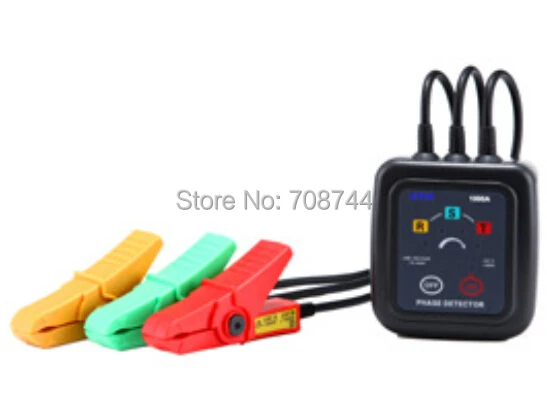 ETCR1000A Бесконтактный 3 фазный тестер вращения индикатор детектор|detector|detector gsmdetector