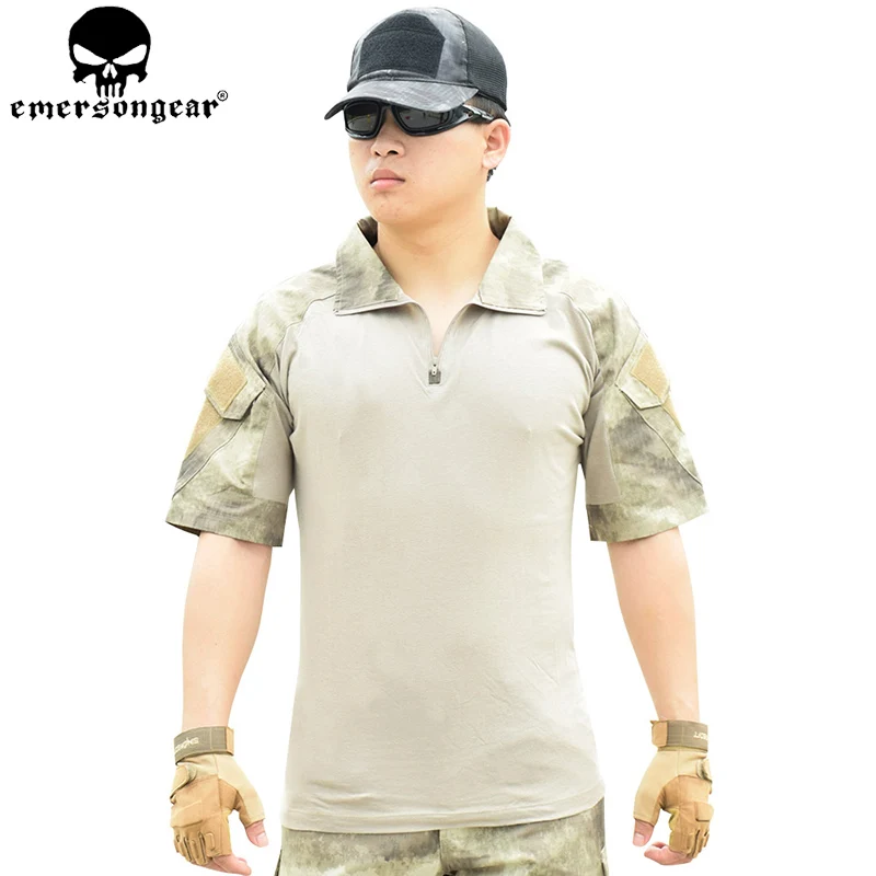 EMERSONGEAR боевая рубашка брюки с наколенниками тактические рубашки страйкбол