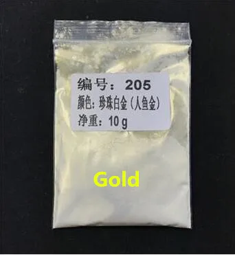10g Symphony gold 5 цветов перламутровый пигмент симфоническая пудра для Макияжа Теней для век дизайн ногтей мыло краситель пигментный слюдяной порошок - Цвет: 10g Symphony gold