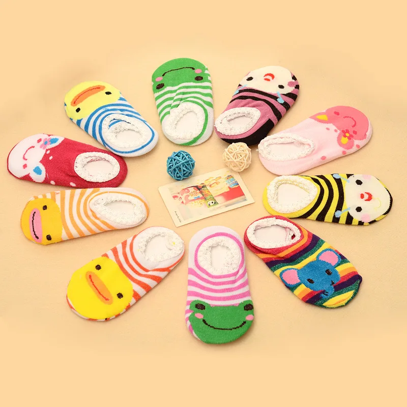 Baby Sock Anti-slip Toddler socks Boys girls sock room ankle short Children's foot cover 15 colors cheapest |