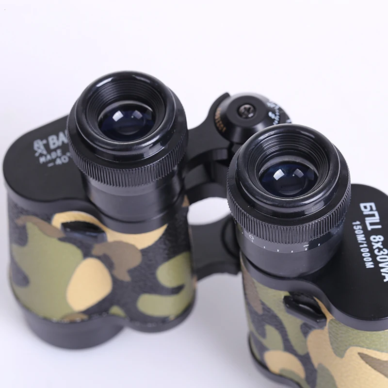 Русский 8x30 профессиональных Военная Униформа бинокль 150 м/1000 м бинокулярный