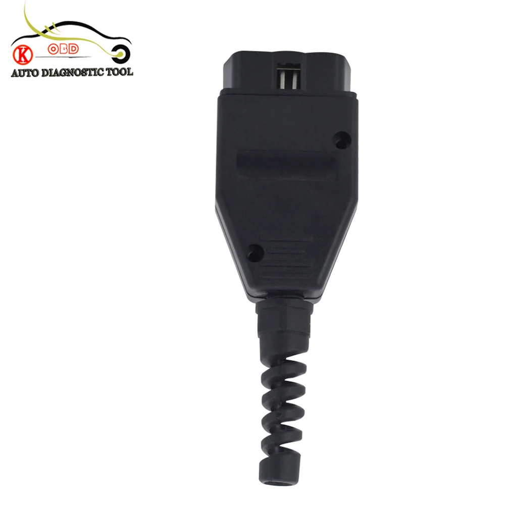 16 Булавки OBD 2 OBDII Мужской разъем адаптера подключения инструмента диагностики |