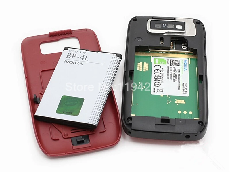 Оригинальный разблокирована NOKIA E63 сотовых телефонов 3G с функцией WI FI Bluetooth mp3