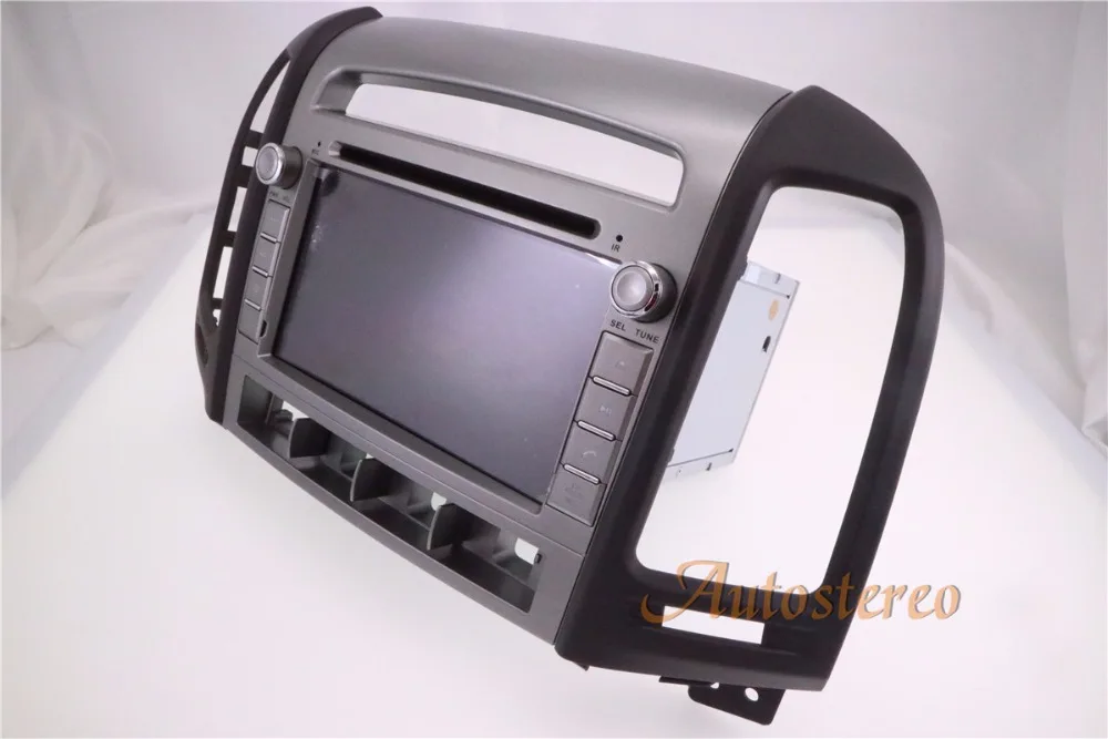 Android7.1 8 Автомобильный CD dvd-плеер автостерео блок gps навигация для hyundai Santa Fe 2006-2011 Автомобильный мультимедийный стерео Авто головное устройство