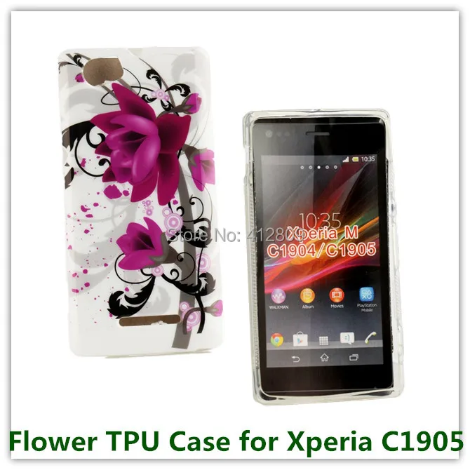 Мягкий чехол-накладка из ТПУ для Sony Xperia M C1905 | Мобильные телефоны и аксессуары