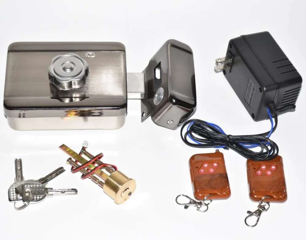 Домофон дверной с RFID управлением и механическим замком 12 в пост. Тока|deadbolt