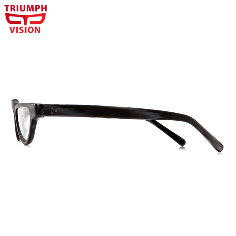 Солнцезащитные очки TRIUMPH VISION маленькие с линзами по рецепту деревянные в стиле