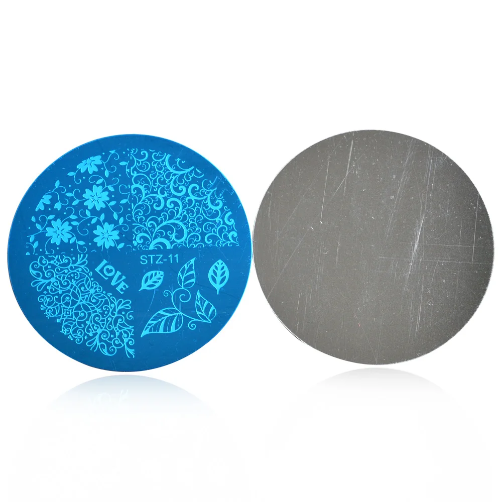 1 шт. красивый цветочный дизайн штамп из нержавеющей стали для дизайна ногтей