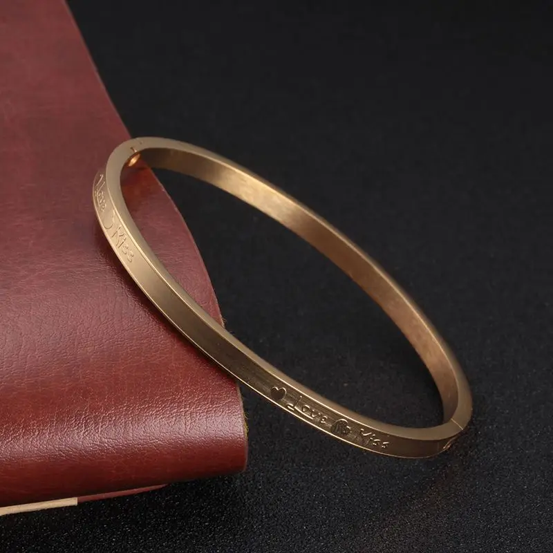 gold style 10 Браслет-манжета из нержавеющей стали для женщин с золотыми цифрами и кристаллами CZ браслет Pulseira Lover's Jewelry Bijoux - Окраска металла: gold style 10
