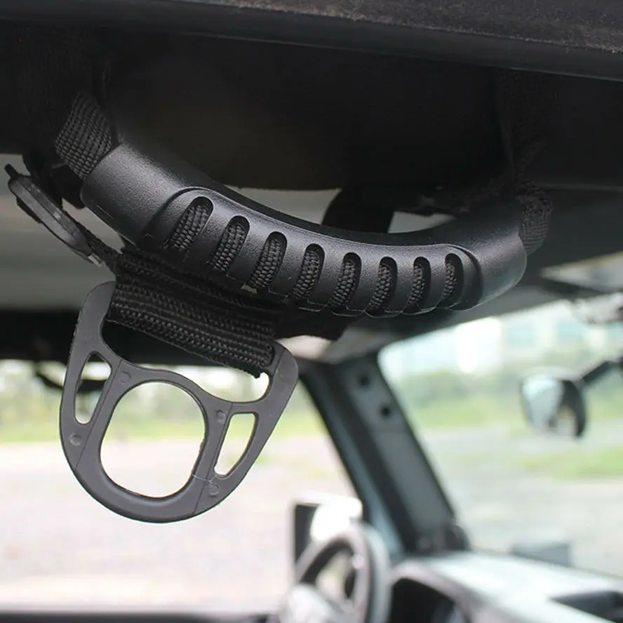 

2x Ultimate Thin Holder Roll Bar Grab Handles Hook Fit For Jeep Wrangler 87-2016