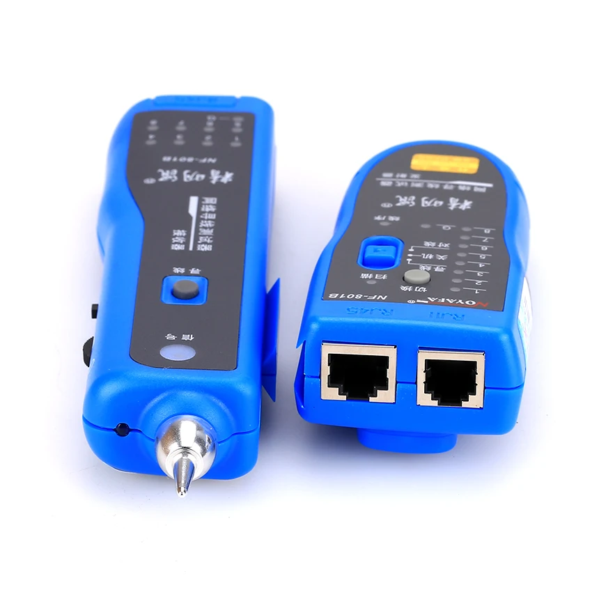 KELUSHI Free Shipping Network RJ11 RJ45 network LAN cable tracker Fault locator and cable tester LAN Cable Tester NF-801B