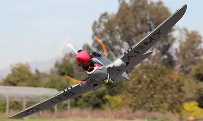 Огромный Scale skyflight 2 м размах крыльев RC P40 EPO Warhawk пропеллер RTF модель самолета готов к полету TH03129