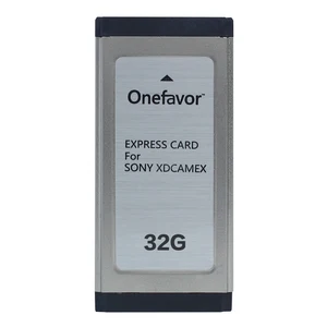 Новинка! Карта Onefavor, 32 ГБ, 64 ГБ, 128 ГБ, 256 ГБ, ESXS, SXS, XDCAM, EX Express, Замена для SONY SBS-128GB EX1REX3REX280