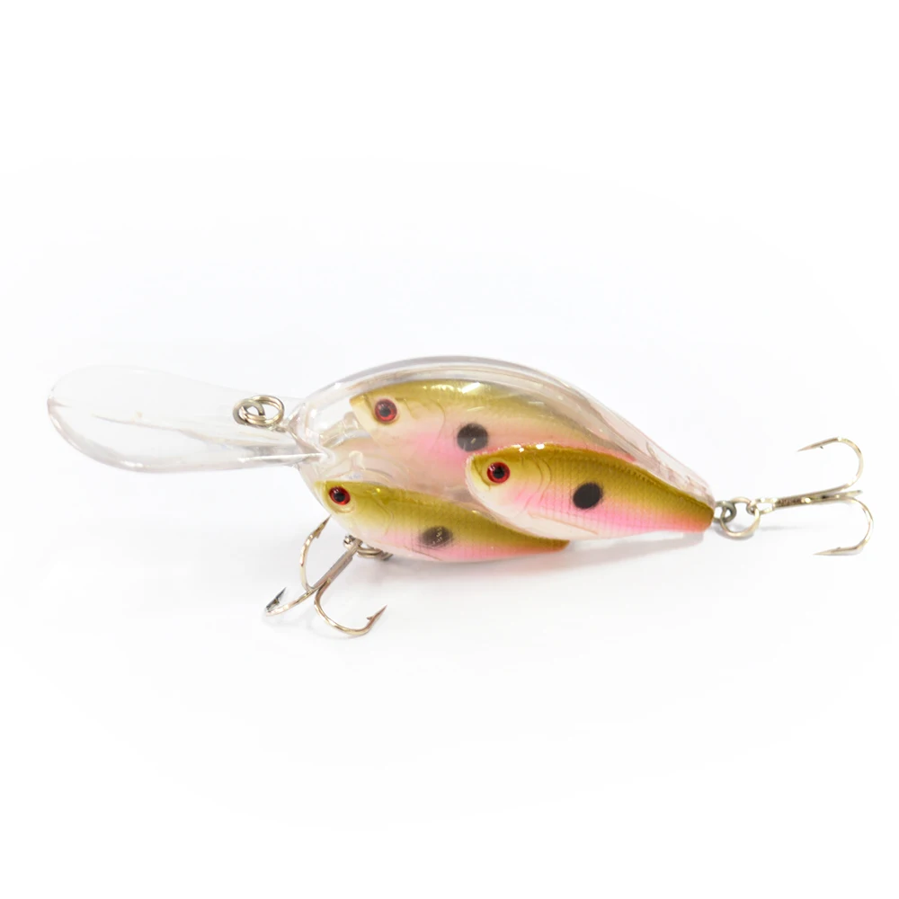 5 шт. групповая приманка для рыбы рыболовные приманки 18 г 9 7 см окуня черные крючки