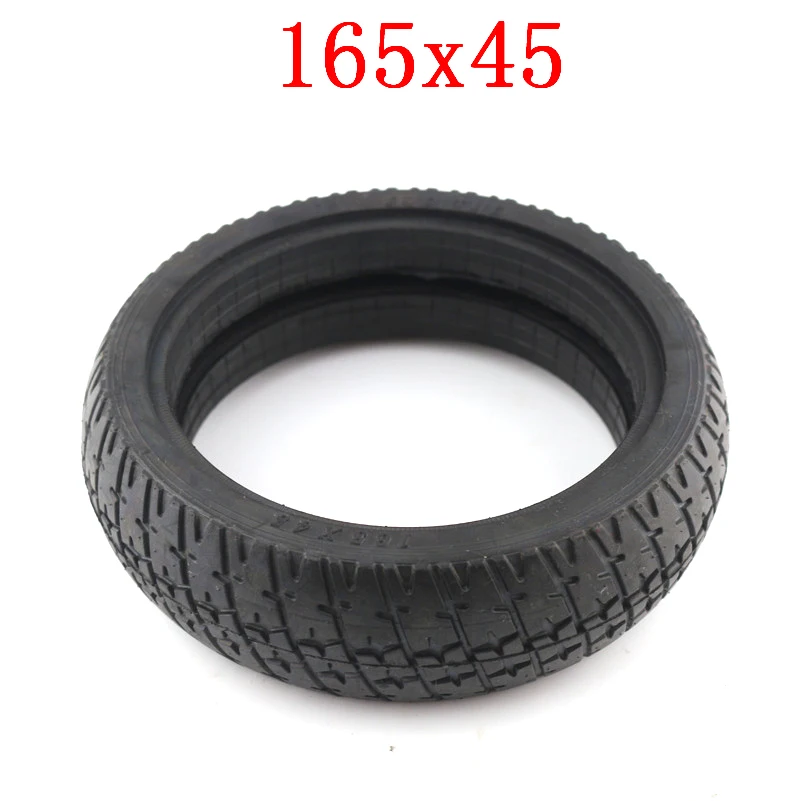 

Free Shipping 165x45 tyre 6.5 inch Solid Tire tyre Hoverboard Self Balancing Electric Scooter has grooves