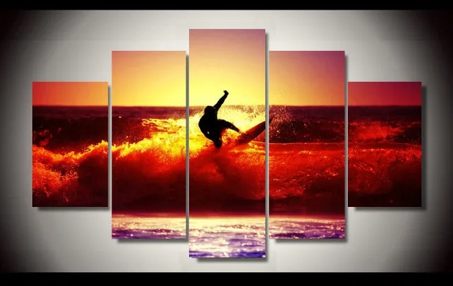 

HD Print 5 Pcs canvas art abstract painting modern home decor wall art picture living room decor print Painting on canvas/PT0359