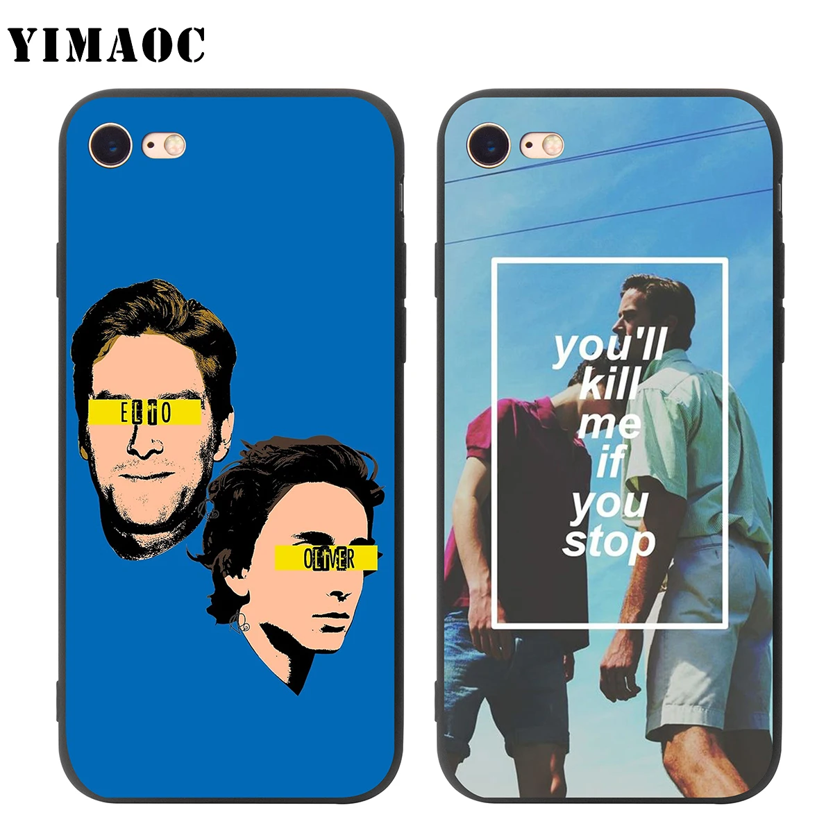 YIMAOC позвоните мне по вашему имени Мягкий силиконовый чехол для iPhone 11 Pro XS Max XR X 8 7 6 6S Plus 5 5S se