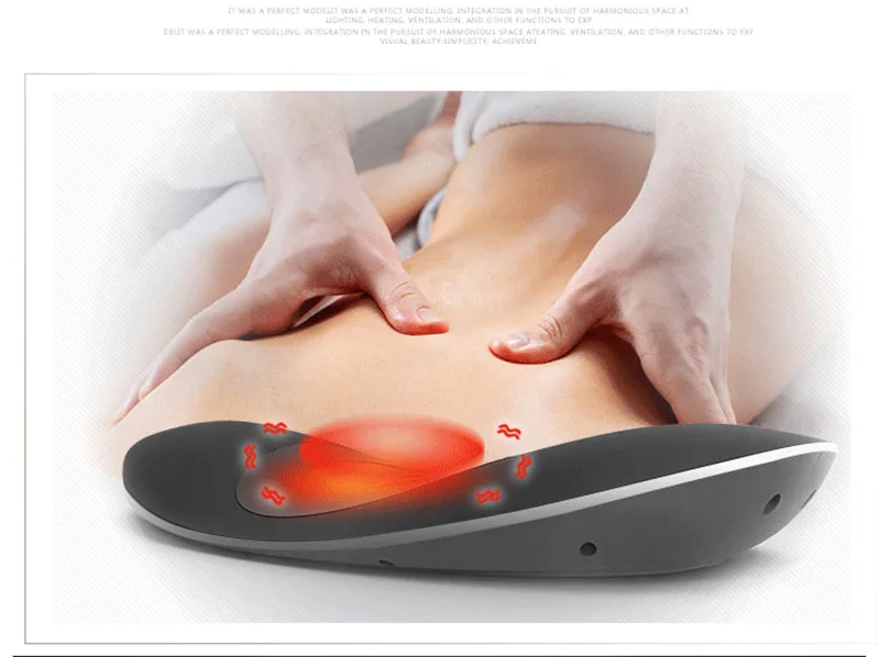 Электрический нагревательный ремень поясничный дисковый Натяжной Тяговый