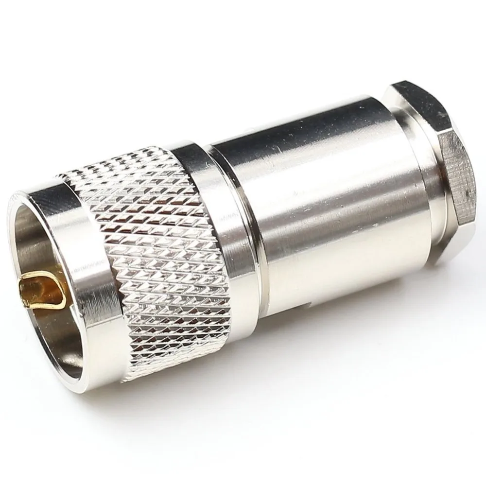 10 шт. UHF папа PL259 зажим RG8 RG165 RG213 LMR400 кабель RF разъем | Обустройство дома