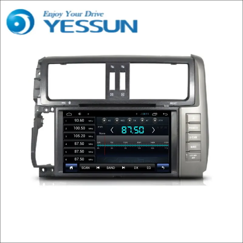 YESSUN для Toyota Land Cruiser Prado J150 Android автомобильный навигатор gps сенсорный экран стерео плеер Мультимедиа Аудио Видео Радио