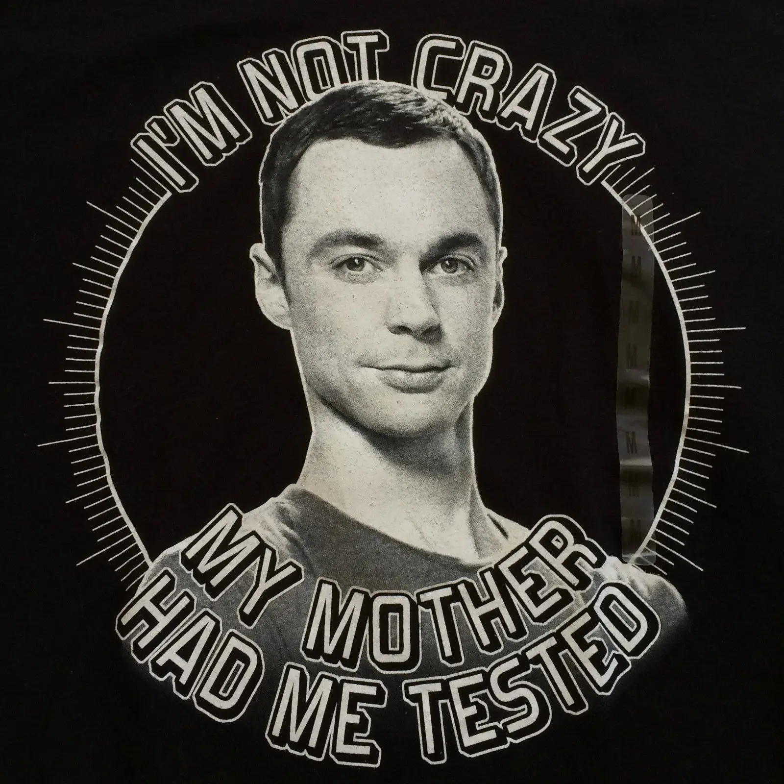 Футболка Sheldon Cooper NWOT с рисунком большого взрыва бесплатная доставка модные