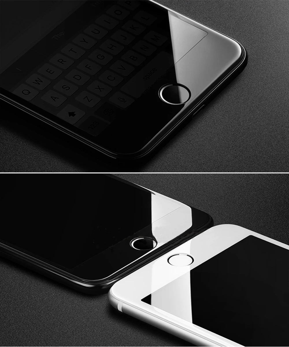 3D Покрытие Закаленное стекло для iphone 7 6 6s 8 plus стекло iphone 7 8 6 X защита экрана защитное стекло на iphone 7 plus