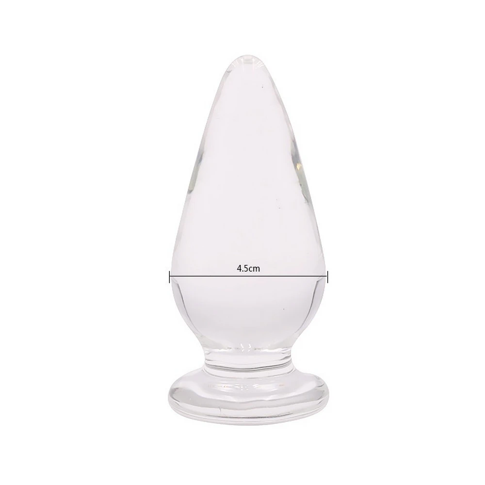 1pcs Butt Plug Glass Dildo Anal Beads Erotic Sex Toy Adult Products for Couples Gays Crystal Stimulator |