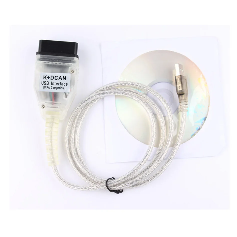 Лучше всего подходит для BM W INPA K может к Dcan USB OBD2 Интерфейс Ediabas BMW с 20Pin разъем 20