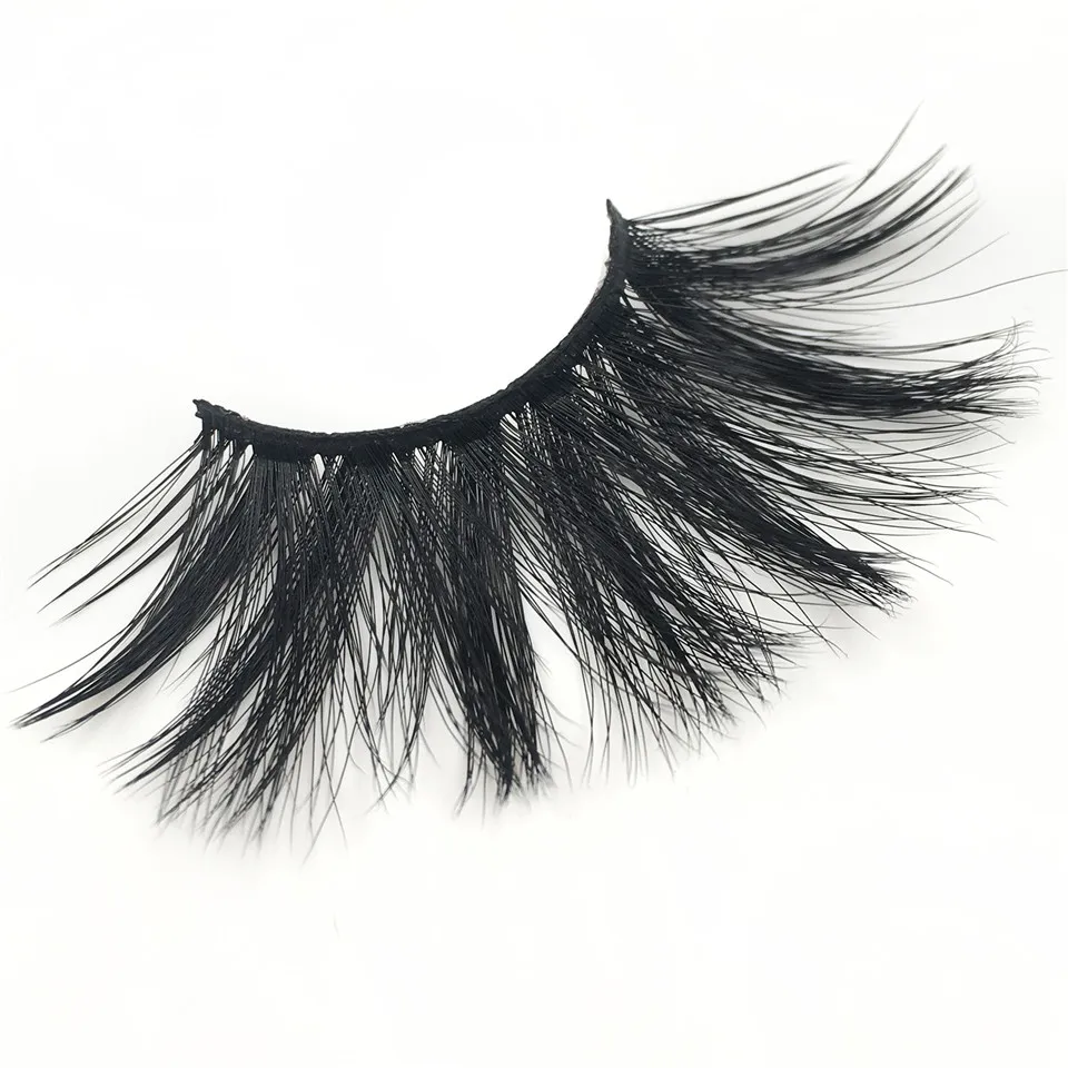 Натуральные ресницы оптом искусственные 25 мм норковые драматические мягкие