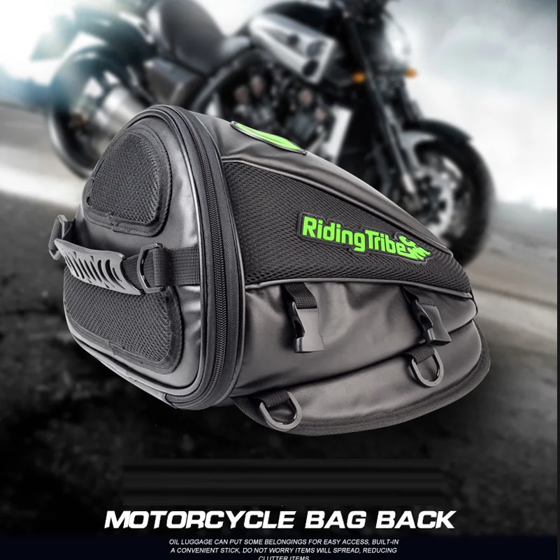 Кожаная сумка-седло для езды на мотоцикле водонепроницаемая мотоциклетная сумка