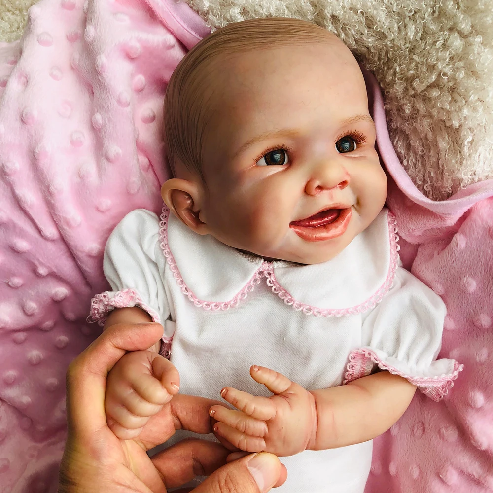 20 дюймовые силиконовые куклы Reborn для всего тела высококачественные реалистичные