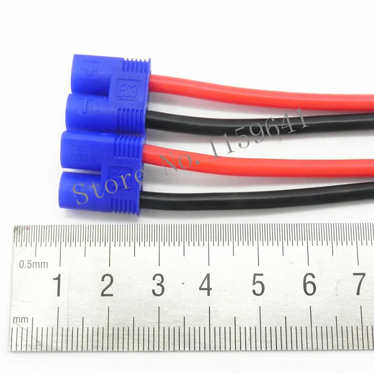 Высококачественный проводной разъем EC3 с зарядным кабелем Y образного кабеля 150