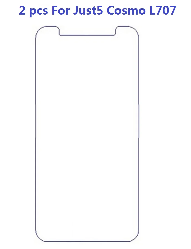 2 шт для Just5 Cosmo L707 стекло закаленное 9H Высококачественная Защитная пленка экрана