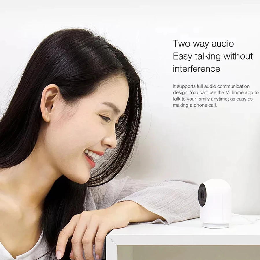 Оригинальный Xiaomi Aqara 1080 P Smart Камера G2 шлюза версии Zigbee связь IP Wi Fi Беспроводной