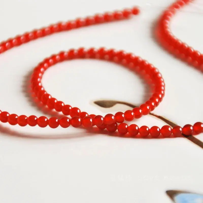 Оптовая продажа крошечные Бусины Из Натурального Красного камня 2 мм 3 15 дюймов/38