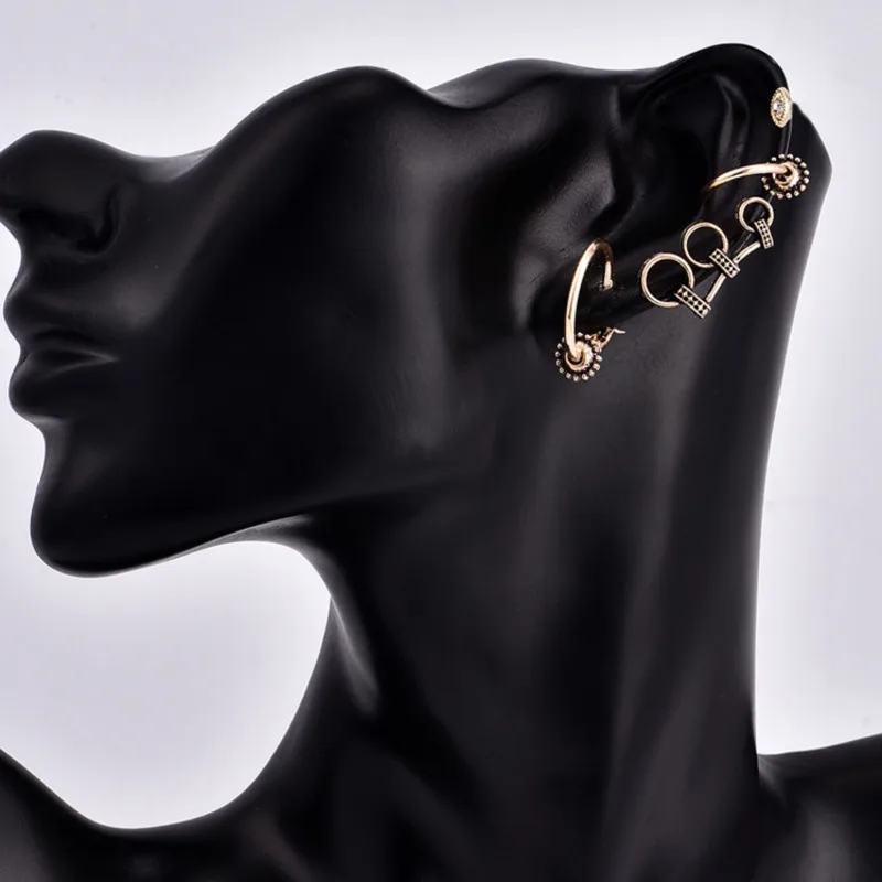 4 шт./комплект женские серьги-гвоздики | Украшения и аксессуары