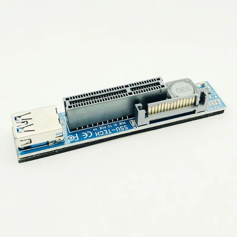 Adapter PCI Express USB 3.0 Raiser Extender PCIE Riser PCI-E Computer Accessories Desktop Card E for Video | Компьютеры и офис
