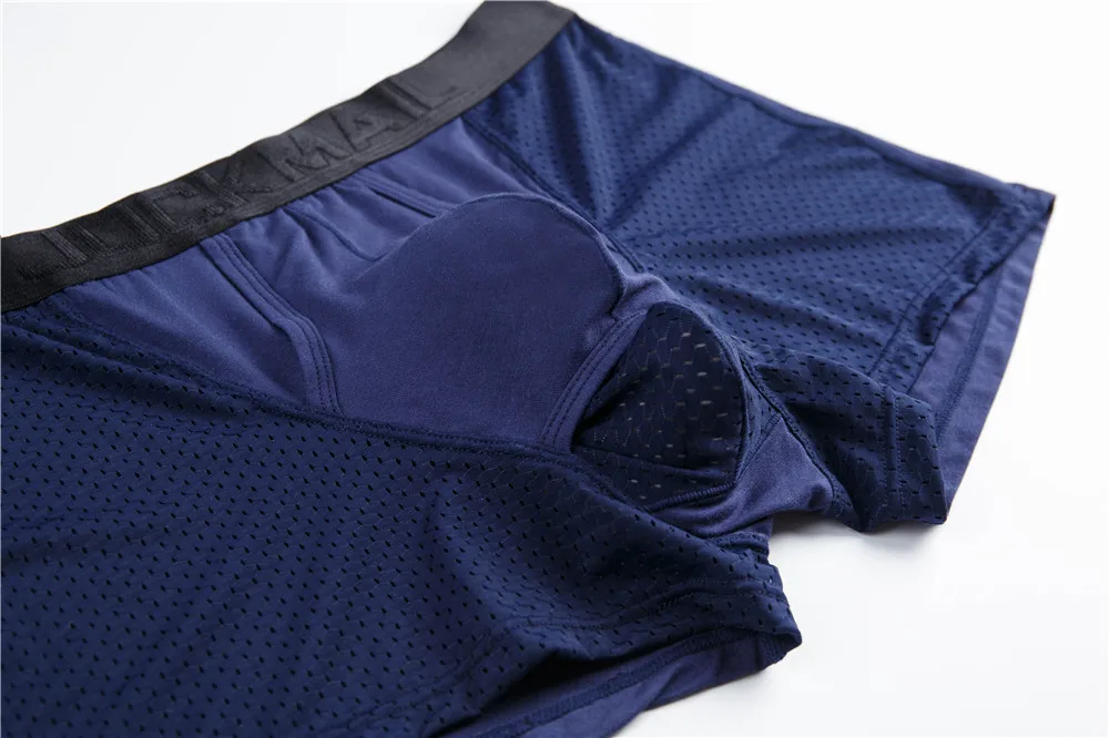 JOCKMAIL, модальное Сетчатое сексуальное мужское нижнее белье, боксерские шорты, Мошонка, уход за мошонкой, Капсульная функция, молодежное здоровье, Сеульское Выпуклое разделение, боксеры для геев