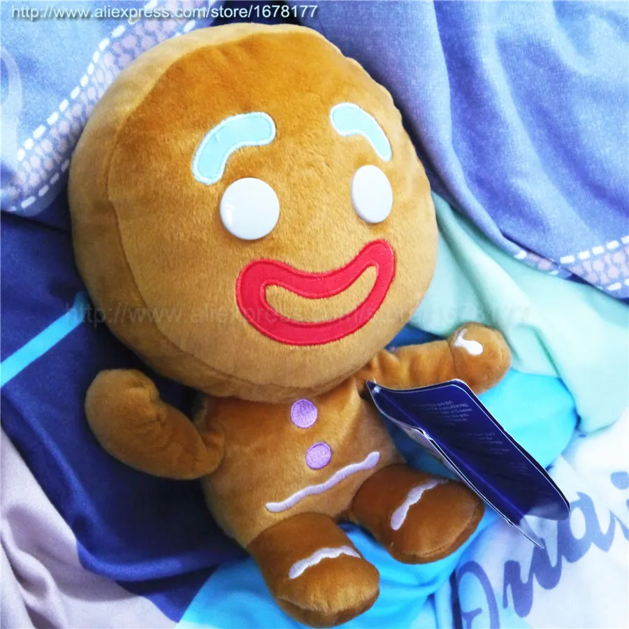 25 см мультяшная Милая Имбирная Подушка для детей | Игрушки и хобби