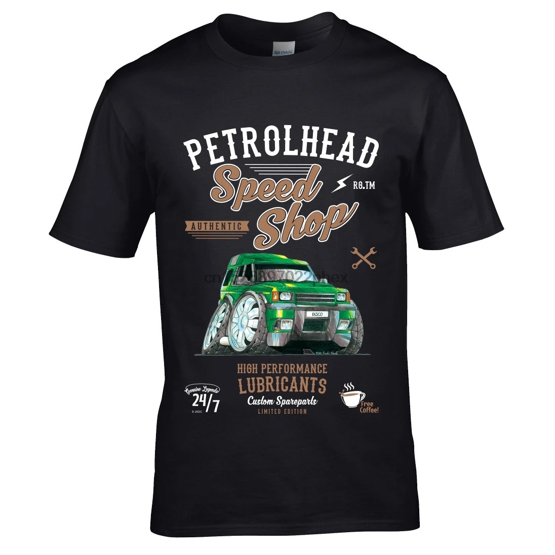 Лицензионная Мужская футболка oil Head Speed Shop мотив и открытие серии 1 TD3 4x4 рисунок