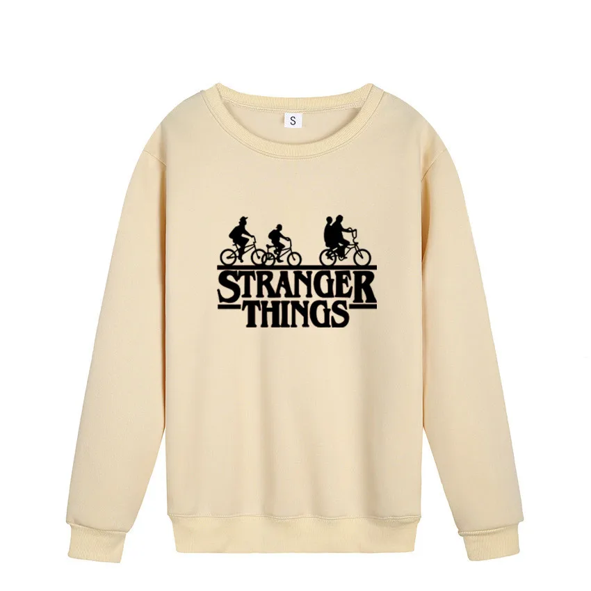 Толстовка с капюшоном Stranger Things хлопковая толстовка принтом для мужчин и женщин