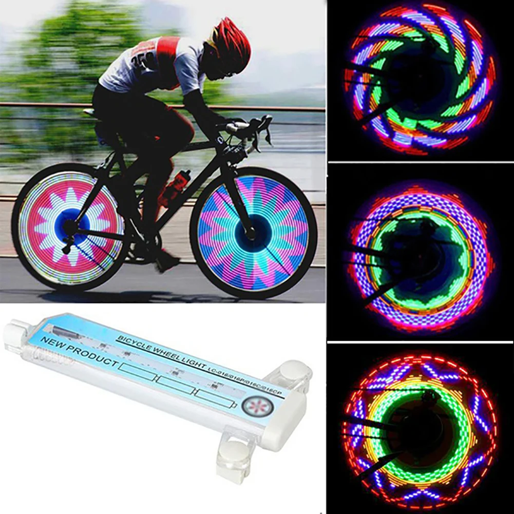 Bicycle Motorcycle Bike Tyre Tire Wheel Lights 16 LED Flash Spoke Light Lamp Outdoor Cycling For 20 Inches | Спорт и развлечения