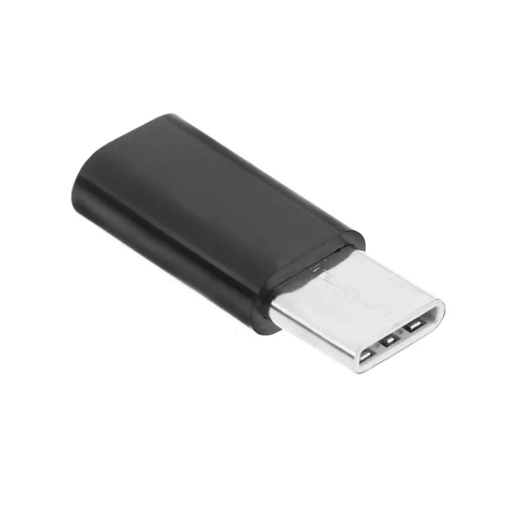 2 предмета; Новинка полезные черный, белый цвет Micro USB 3,1 Тип C кабель-переходник «папа»-Micro USB 2,0 5 контактный разъем для передачи данных адаптер конвертер для Oneplus 3/планшет