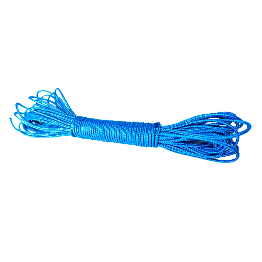 Blue Леска СВМПЭ для кемпинга, пеших прогулок, деревообрабатывающая леска фунтов в 2 мм, веревка для кемпинга, пеших прогулок, аксессуары для альпинизма - Цвет: Blue