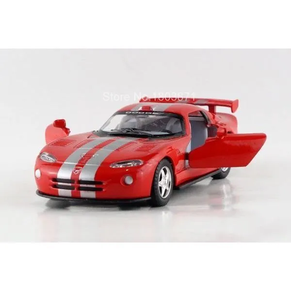 Для детей KINSMART Dodge Viper gtsr Модель автомобиля 1:36 kt5039 5 дюймов Diecast металлического