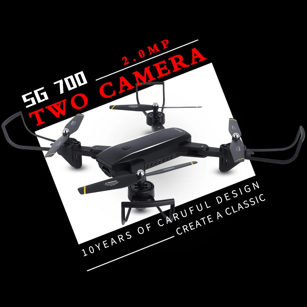 SG700 Радиоуправляемый Дрон с камерой 1080 P/720 P Wifi FPV складной селфи удерживающий