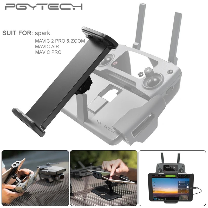 PGYTECH DJI Mavic 2 Пульт дистанционного управления PAD держатель Стандартный/7-10 Pad держатель мобильного телефона Алюминиевый для MAVIC Air/pro/Spark Drone