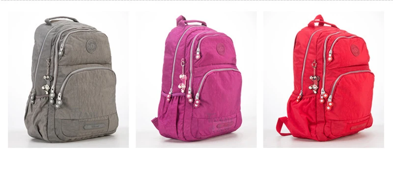 TEGAOTE, женский рюкзак для девочек-подростков, нейлоновые рюкзаки, Mochila Feminina, женский рюкзак для путешествий, школьный ранец, женская сумка